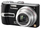Panasonic Lumix DMC-TZ3 Digital Camera - Black (7.2MP, 10x Optical Zoom) Antishake, 3.0" LCD