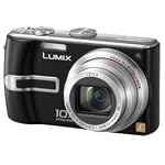 Panasonic Lumix DMC-TZ3 Digital Camera - Black (7.2MP, 10x Optical Zoom) Antishake, 3.0