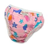 Imse Vimse Swim Diaper Pink: LARGE (20-26 lbs)