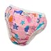 Imse Vimse Swim Diaper Pink: LARGE (20-26 lbs)