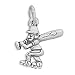 Baseball Player Charm