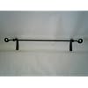 Wrought Iron Towel Bar Scroll Ends Large Amish Made