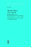 Albrecht D�rers 'Vier Apostel'