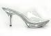 Clear Cinderella Sandals Formal Wedding Shoes Slides