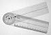 Plastic Angle Rule Goniometer 7" 360 Degrees