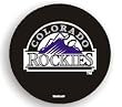 Colorado Rockies Black Tire Cover - Baseball Sports Merchandise
