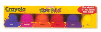 Childrens Toyshop  Toys : Crayola Washable Kid's Paint (6 count)