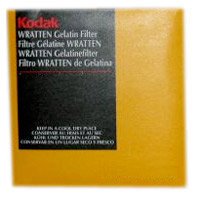 Kodak Wratten Gelatin Filter 100mm/4x4" Amber Series Color Conversion #85N3