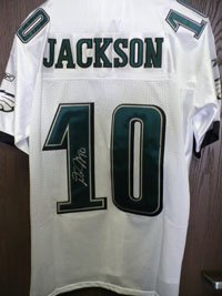 Signed Jackson, Desean Authentic Reebok Falcons Jersey