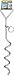 VO TOYS/VIP SPIRAL CHROME STAKE 8MM X 16 INCH