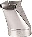 Gray Metal 10x3x6-110s Galvanized Register Boot, 10" X 3-1/4"