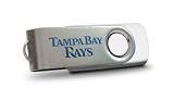 Centon Tampa Bay Rays Edition DataStick Swivel 4 GB USB 2.0 Flash Drive DSVM4 GB-TB (White)