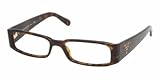 Prada PR22MV 2AU1O1 Eyeglasses Havana Demo Lens Frame