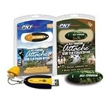 PNYPFD512HATRF All-Terrain Attache USB 2.0 Flash Drive, Green/Black, 512MB