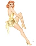 Varga Girl Fine Art Poster Print Card by Alberto Vargas, 11x14