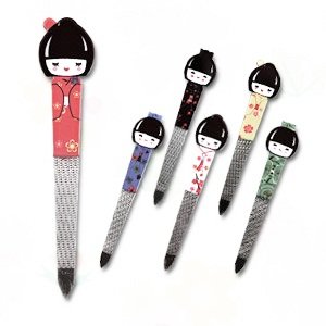 Kokeshi Kimono Geisha Girl Manicure Nail File
