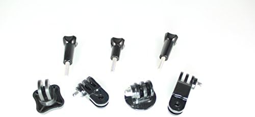 Gopro camera mount for Gopro Hero 4 3 3+ 2 1, GoPro Accessories Kit extension arm mount three-way pivot +3 thumb knob +tripod mount adapter +adapter for other cameras