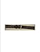 Timex Men's Q7B768 Leather Padded Crocodile Grain 18mm Black Replacement Watchband