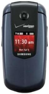Verizon Samsung SCH-U350 Blue Mock Dummy Display Toy Cell Phone Good for Store Display or for Kids to Play Non-Working Phone Model