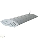48 inch Giesemann 230 T5 2 x 150W + 2 x 54W Light Fixture - Silver