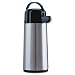 Coffee Pro Direct Brew/Serve Insulated Airpot with Carry Handle, 2.2 L, Stainless Steel