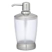 Soap Pump - Frosted/ Chrome