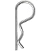 Hitch Pin, Zinc Plated, 6-1/4" Length, Made In USA, Pack Of 20