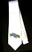 Party Decoration Necktie with walking, purple, quills, door, porcupine