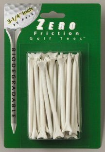 Zero Friction Tee (35 ct) Blister Pack 3 1/4