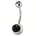 Lot of 10 Value Pack Assorted Stainless Steel Belly Button Ring Body Jewelry Piercing Ring BarBell Gift Set