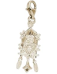 Rembrandt Charms Cukoo Clock Charm with Lobster Clasp