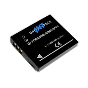 CGA-S005E Replacement Battery Pack for Panasonic Lumix DMC-FX01 Series DMC-FX01 / DMC-FX01-A / DMC-FX01BB / DMC-FX01BS / DMC-FX01EB-K / DMC-FX01EB-S / DMC-FX01EB-W