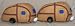 Vroomers Woody Teardrop Trailer Slippers