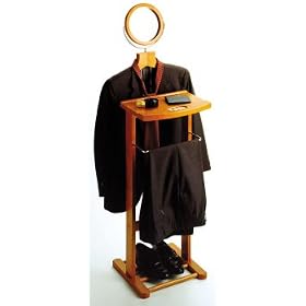 FTS - VALET STAND, W MIRROR - 140-500-01 by Everything In Its Place