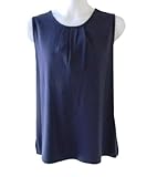 IMAGE OF Koret City Blues Rhinestone Accent Plus Size Women's Top (X-Large 16W / 18W, Blue)
