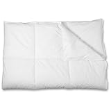 Eddie Bauer Down Alternative Classic Comforter - Light Warmth, White QUEEN  ....