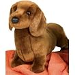 Plush Johann Red Dachshund Dog 14"