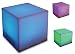 Kitchen & Housewares : 3 x Mini Colour Changing Cube Night Mood Lamp/Lights