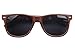 SojoS Wood Grain Brand Designer Rivets Wayfarer Sunglasses for Men