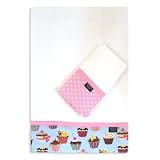 Cupcake Burp Cloth Set