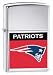 Sporting Goods : New England Patriots NFL Brushed Chrome Lighter by Zippo