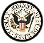 THE RAMONES - Presidential Seal / Color - Button / Pin