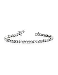 1.00 ctw Diamond Tennis Bracelet 14k Gold