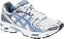 Womens ASICS GEL-Evolution 4 Running Shoe (9 C/D US, White/Blue)
