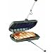 Rome's #1305 Panini Press Cooker, Cast Iron with Steel and Wood Handles