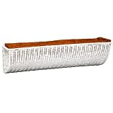 30" Resin Wicker Window Box Planter