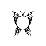 Tribal Design - Butterfly - Temporary Tattoos (48)