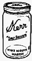 Kerr 0501 regular mason jar half pint, 8oz (pack of 12)