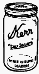 Kerr 0501 regular mason jar half pint, 8oz (pack of 12)