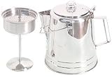 GSI 65028 Glacier 28 Cup Stainless Steel Conical Coffee Percolator